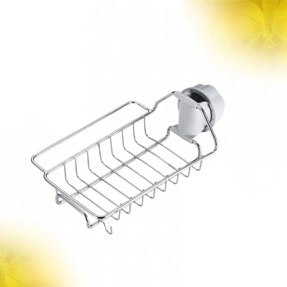 

1Pc Sink Storage Rack Utility Delicate Kitchen Organizer Storage Holder Draining Shelf