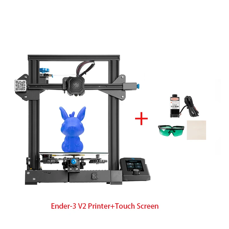 Creality 3D Printer Ender 3 V2 Upgraded Silent Motherboard Mainboard for Carborundum Glass Platform LCD Screen Printing Machine best resin 3d printer 3D Printers