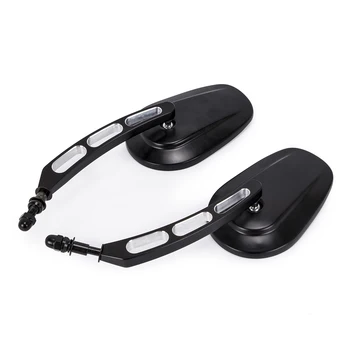 

Motorcycle CNC Universal Rear View Side Mirrors For Harley Road King Touring XL883 Sportster 1200 XL1200C Fatboy Dyna Softail