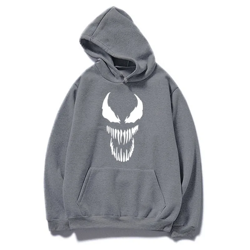 Лидер продаж Новинка Толстовка с радостью изготовим дизайн Venom толстовки принтом