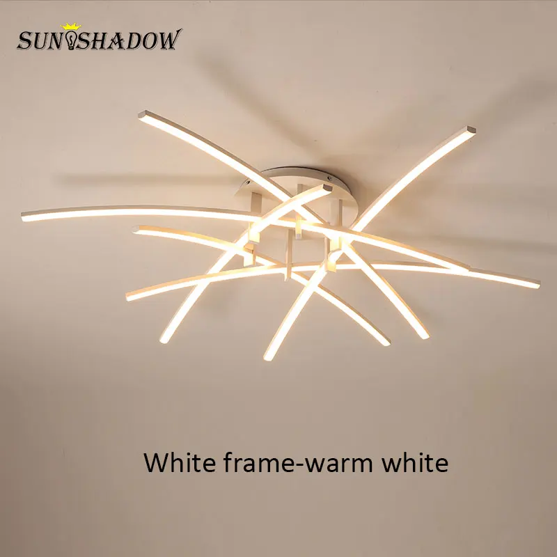 

White&Gold Modern LED Ceiling Light Home Decoration Ceiling Lamp For Living room Bedroom Dining room Kitchen Lighting fixtures