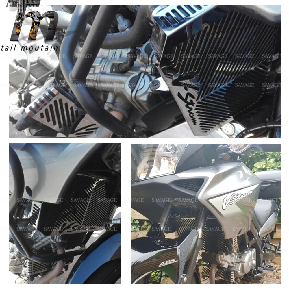 Защитная крышка радиатора решетки для SUZUKI DL650 DL 650 V дополнительный vоткрытый 2004 2010