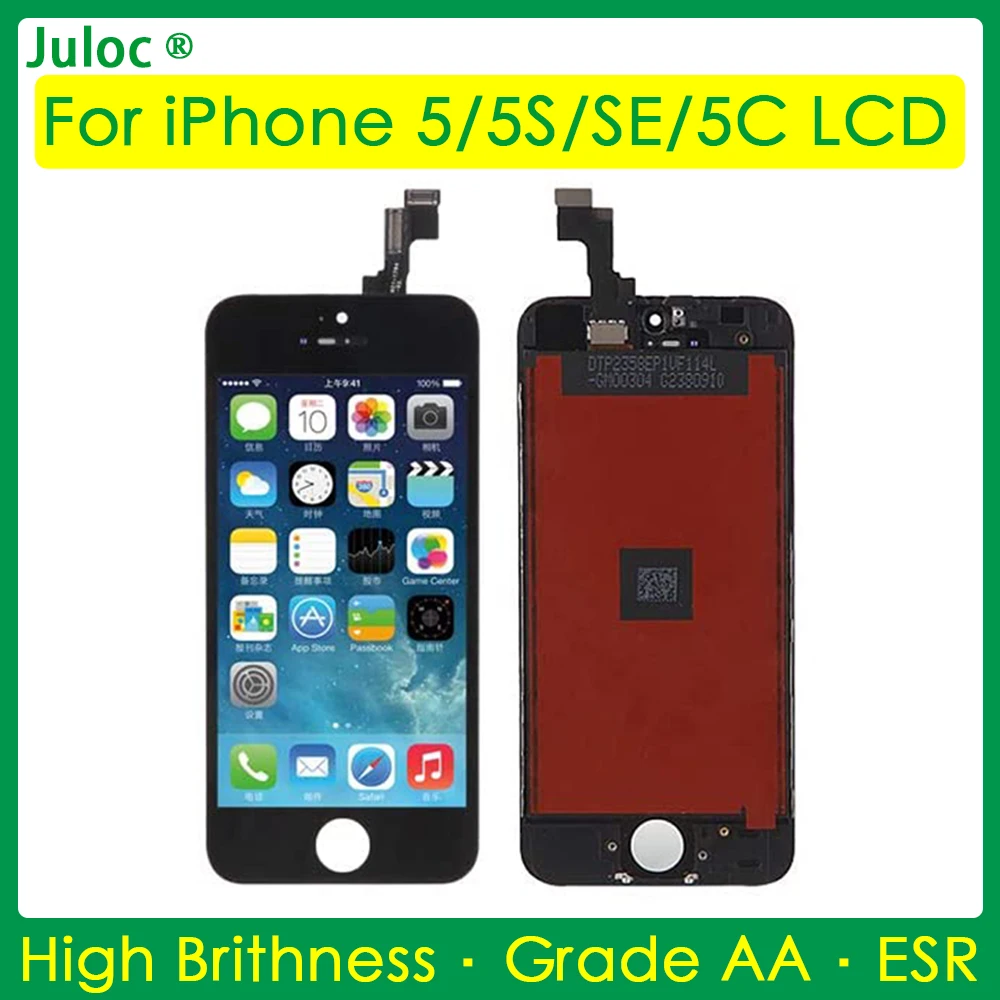 

Replacement Display for iPhone 5s Lcd Screen 5G 5C SE with Touch Digitizer Assembly