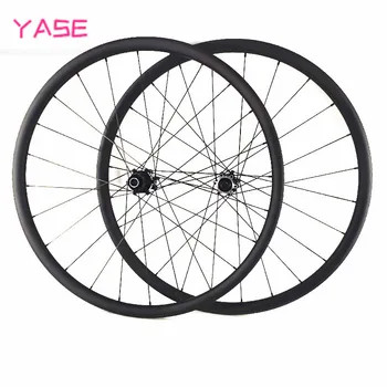 

mtb wheelset 29er wheelset FASTace DH825 hub bike wheel 40x28mm asymmetry rim AM race tubeless hookless carbon disc wheel