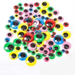 Faux cils colorés, auto adhésif, pour bricolage, artisanat, projets, poupée, accessoires, jouets, 6/8/10/12/15/18/20/25mm 