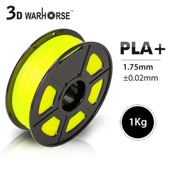 

PLA+ 3D Filament High Toughness 3D Printer Filament 1.75mm PLA Plus 1KG With Spool Non-toxic Printing Consumable for RepRap