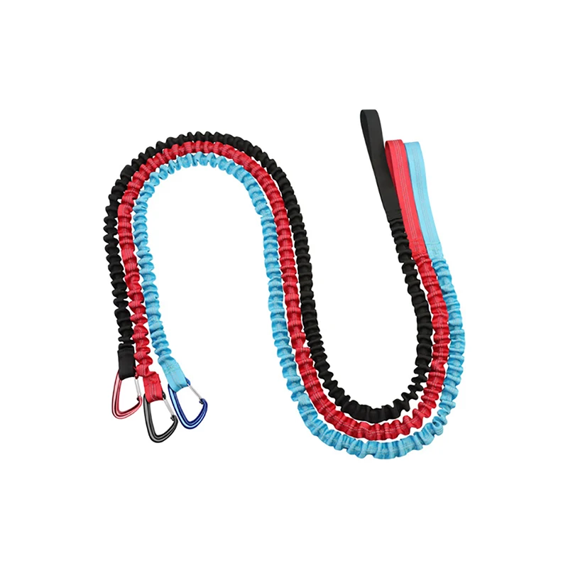 Bicycle Elastic Leash Belt Nylon Traction Rope Parent-Child MTB Bike Towing Rope Kid Ebike Safety Equipment Outdoor Tool elastic ropes elastic straps