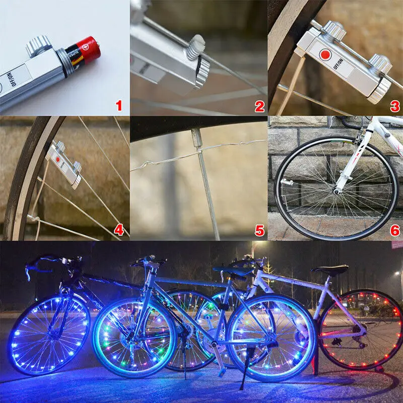 bicycle string lights