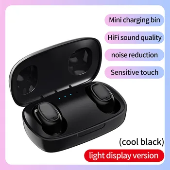 

New TWS Wireless Bluetooth 5.0 Earphone 6D Stereo Wireless Headphones Bass Headset Contact Control Mini Earbuds