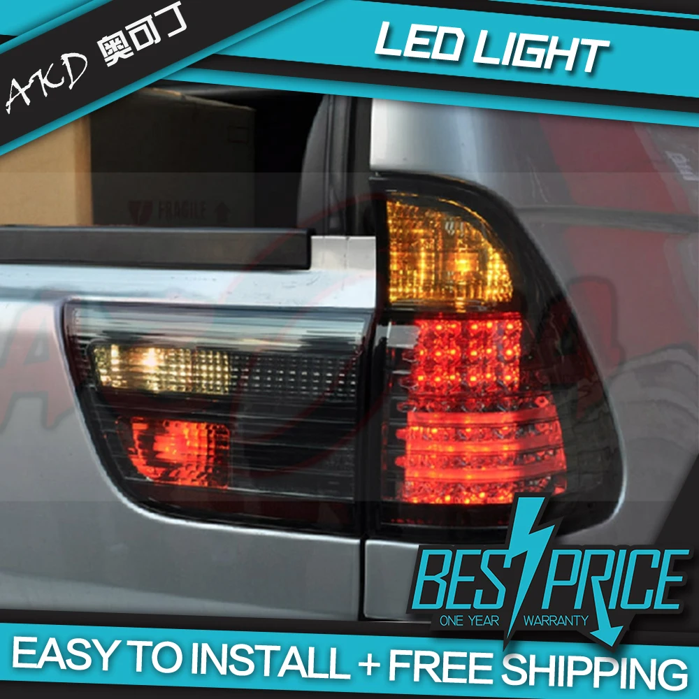 AKD Car Styling for BMW X5 E53 Tail Lights 19982006 X5 LED Tail Light Tail Lamp LED DRL Signal