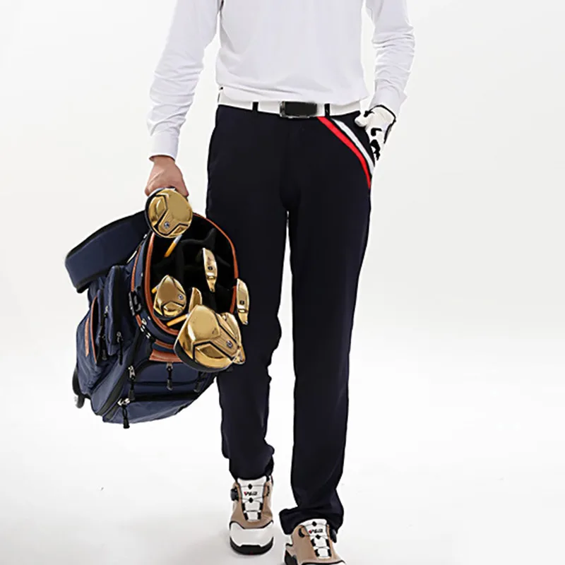 Спортивная одежда, брюки для мужчин, тянущиеся, дышащие, быстросохнущие, штаны для гольфа, одежда для гольфа, Осень-зима, G66