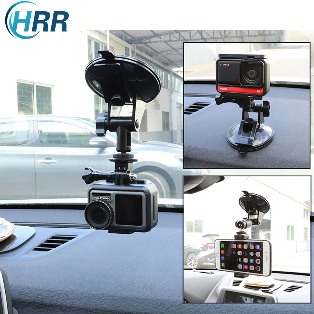 park Wat mensen betreft mout Action Camera Phone Holder For Car, Dashboard Car Window Mount For Gopro 10  9 8 7 6 5 Dji Osmo Action 2 Insta360 One R X2 More - Sports & Action Video  Cameras Accessories - AliExpress