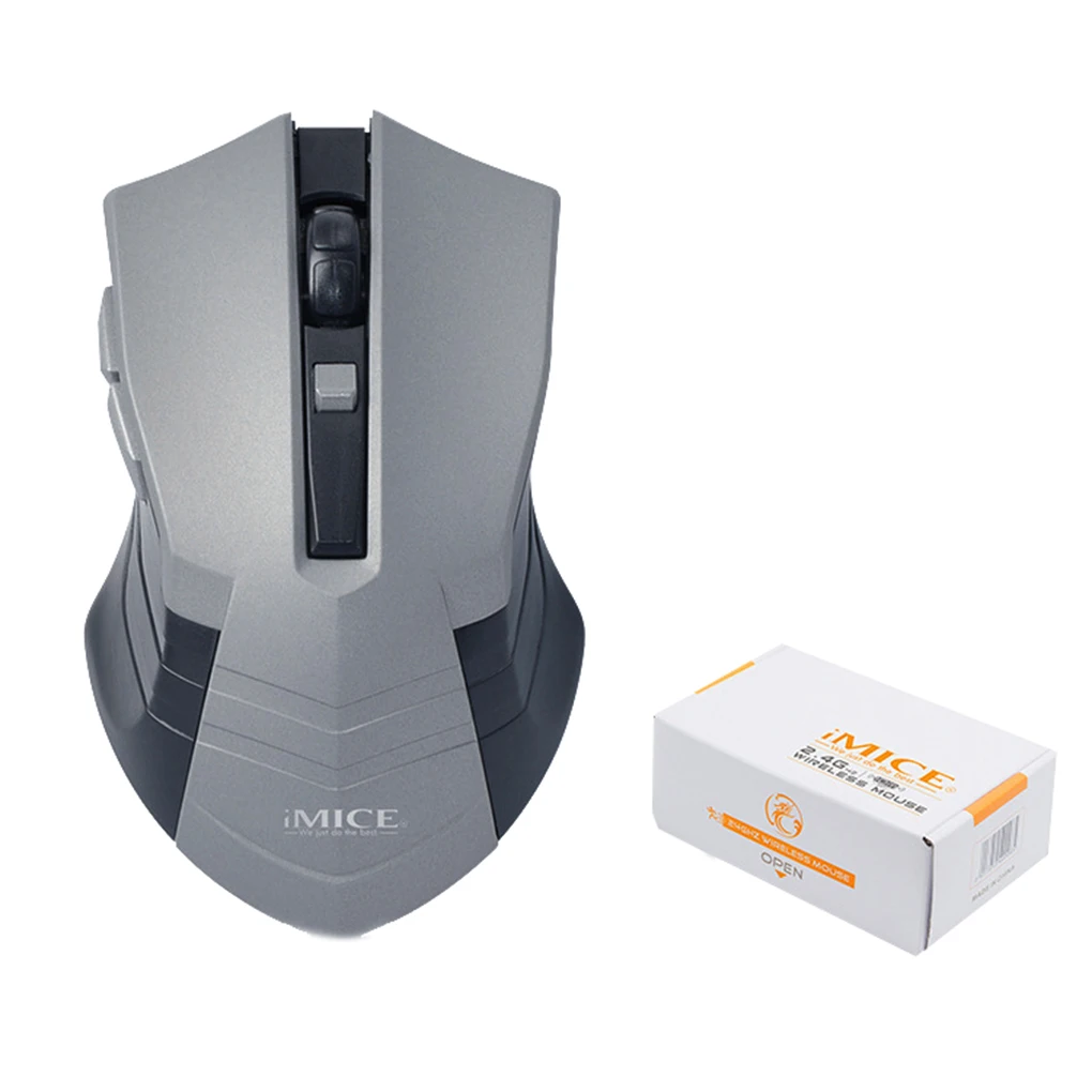 NO.4 IMICE E-2310, легкая беспроводная мышь, USB, оптическая беспроводная компьютерная мышь для правой руки, игровая офисная мышь - Цвет: NO.4