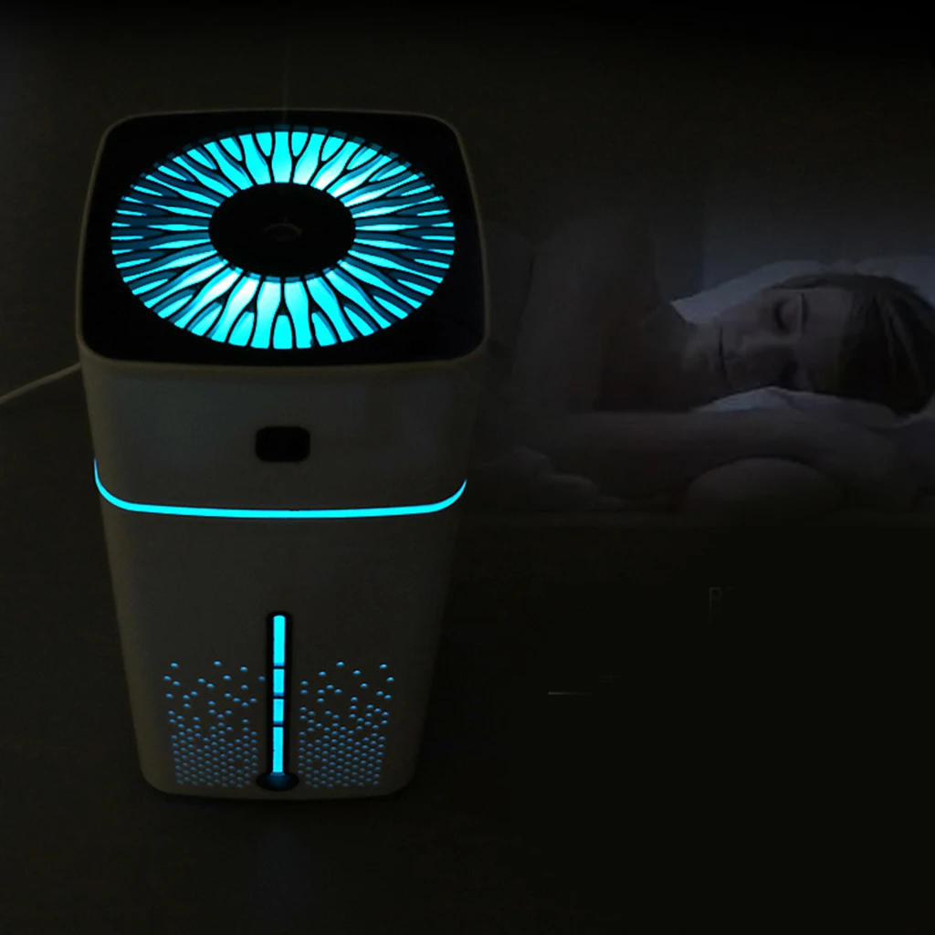 Office Space CarLliving Room Bedroom Air Humidifier 360 Degree Cool Mist Diffuser Essential Oil Mini Portable Air Humidifier