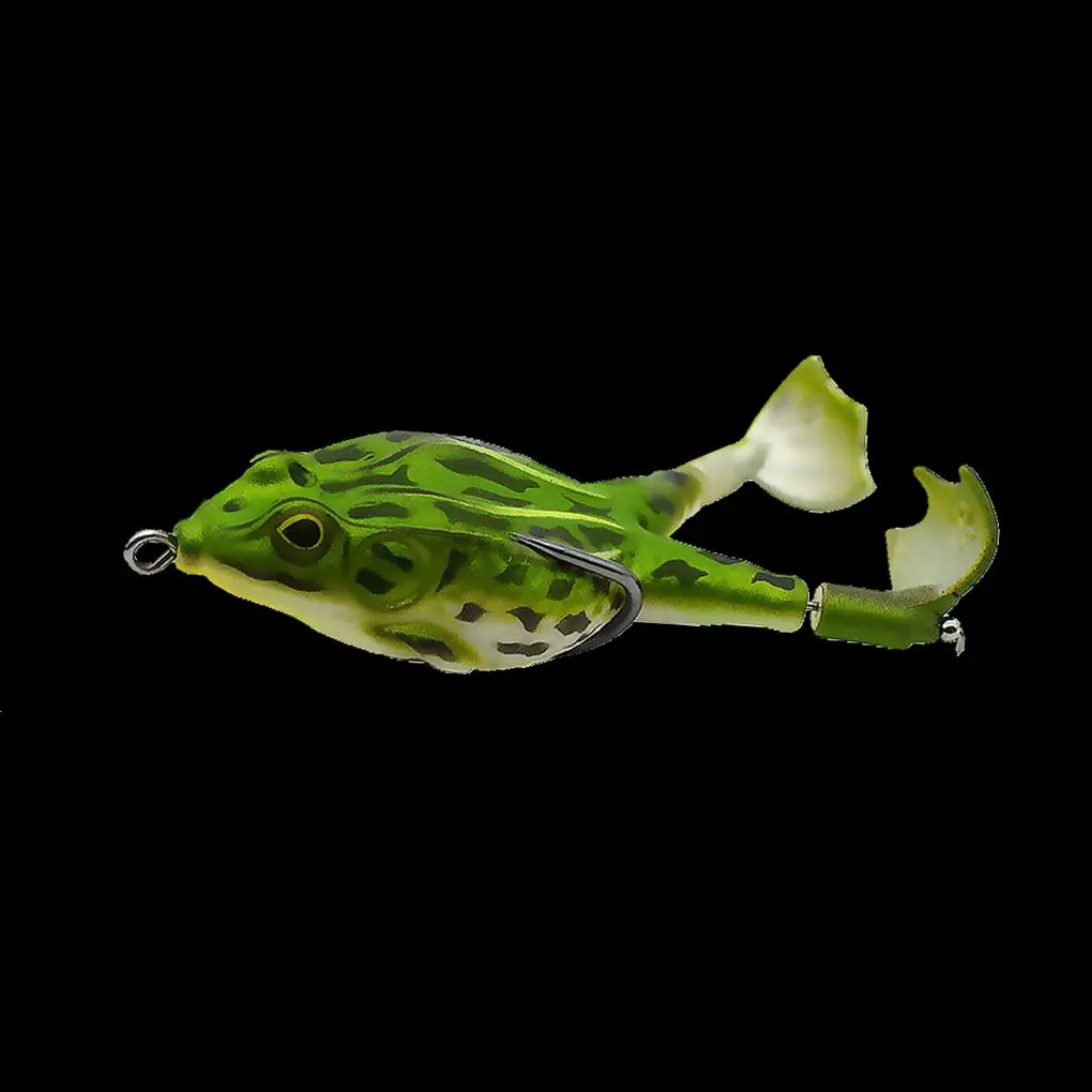 

Double Propeller Fishing Lures Silicone Artificial Frog Baits Shad Soft Jigging Fishing Lure Catfish Soft Artificial Wobblers