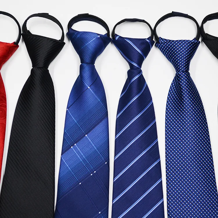 Creative-Men's Korean-style Casual Solid Color Knit Shining Zipper Tie Silk Tie Men's a Generation of Fat