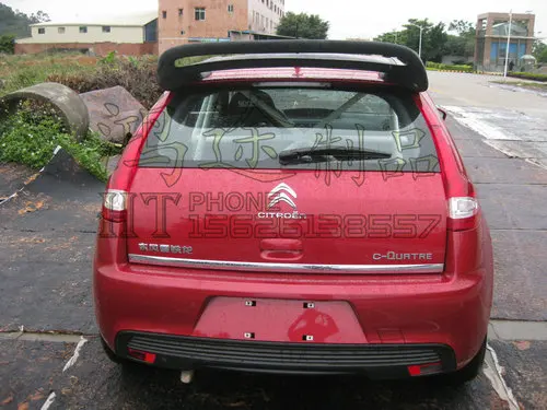 Подходит для Citroen Sega 2012 модифицированный Карбон волокно заднего крыла спойлер крыло