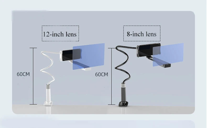 Универсальный держатель для мобильного телефона планшет ПК стенд с увеличитель экрана Функция для 4~ 9,7 дюймовых экранных устройств