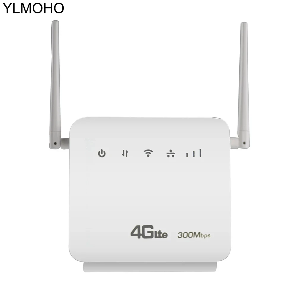 YLMOHO 2 4 ГГц 300 Мбит/с Wifi роутер 4G LTE CPE мобильный LAN порт Ap широкополосный с SIM