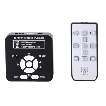 

41MP Microscope Camera 1080P HDMI USB Industrial Digital Camera for Industry Mobile Phone Repair with Remote Control JDH