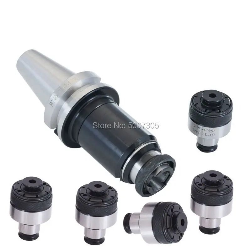 

BT40 GT12 110 full set of overload protection tapping tool holder BT40 GT24 floating expandable tapping chuck for CNC cutter