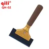QH-02 Squeegee Rubber  Aluminum Long Handle Scraper Tools With Blue Max Rubber Blades Imported Pro Power Squeegee 1