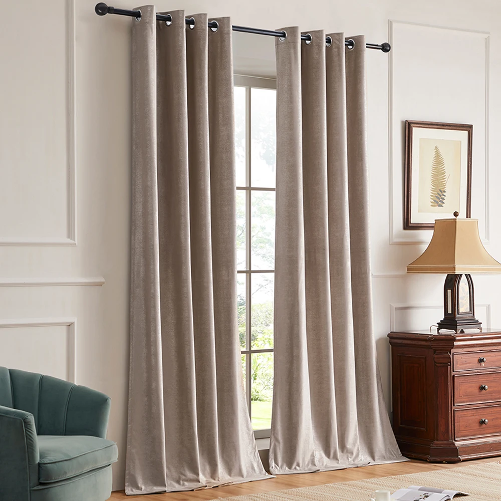 Luxury Blackout Curtains for The Bedroom Living Room Curtain Drapes Window 2020 Modern Velvet The Curtains