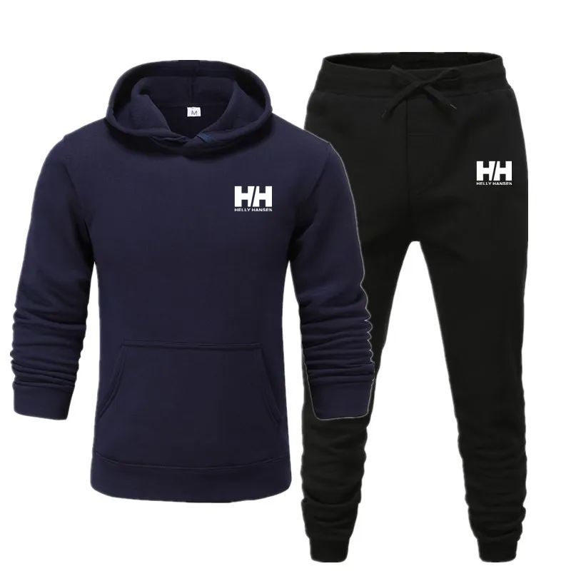 MensSportswear толстовки тренировочные брюки для бега спортивный костюм удобная модная одежда большого размера многоцветная печать хлопок новинка