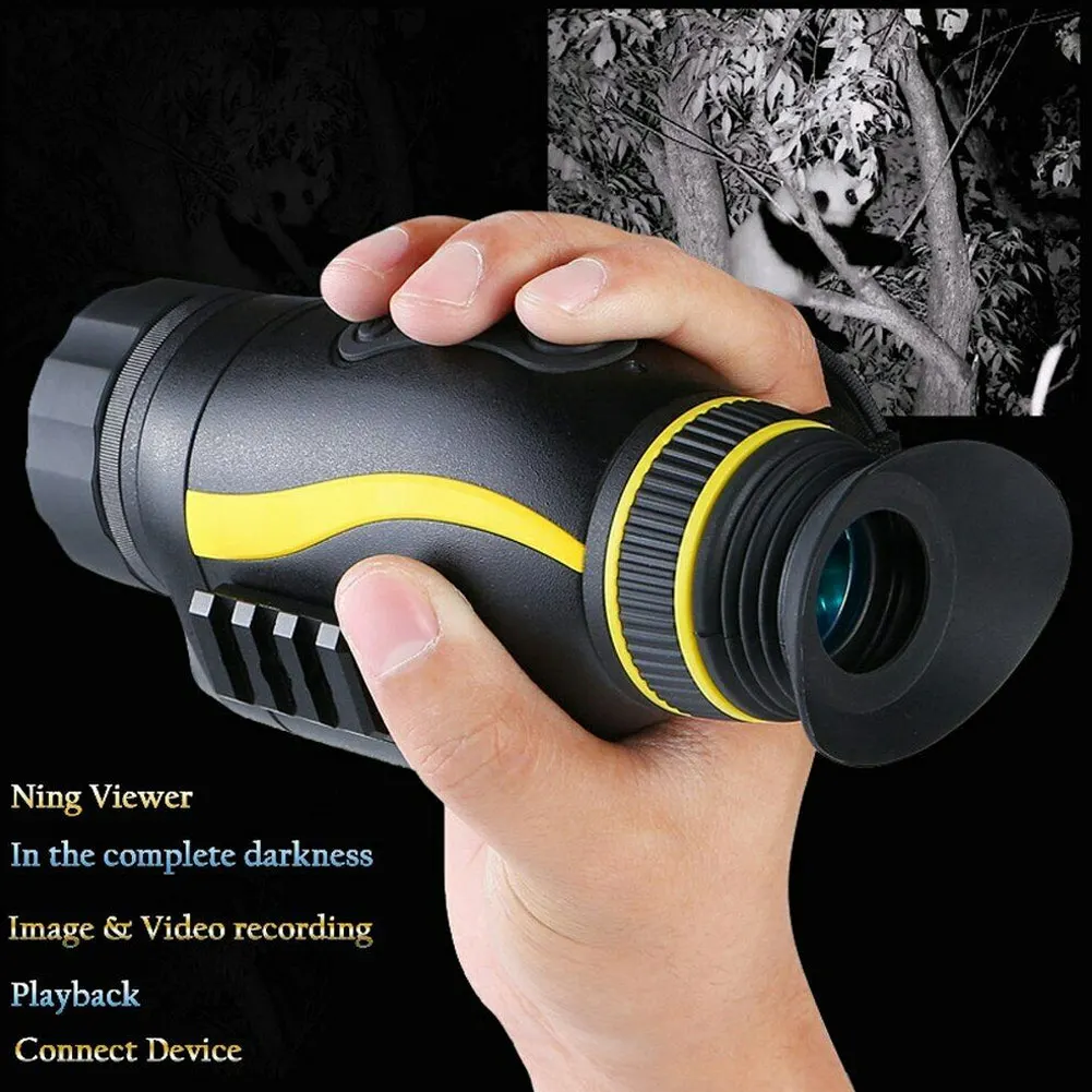 

Newly Outdoor Infrared 4X Night Vision Monocular Handheld Optical Telescope Multifunction Tools S66