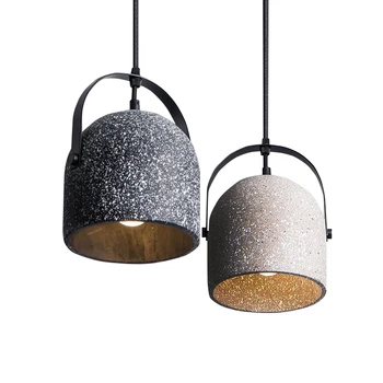 

Nordic Industrial Led Cement Pendant Light Modern Concret art deco Hanging Lamp Fixture Luminaire Kitchen Dining Room Lighting
