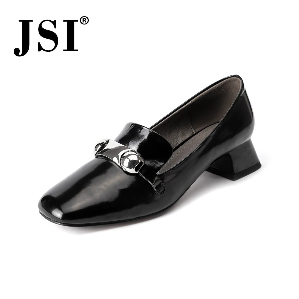 JSI 2020 новые весенние туфли лодочки элегантные модные женские на среднем