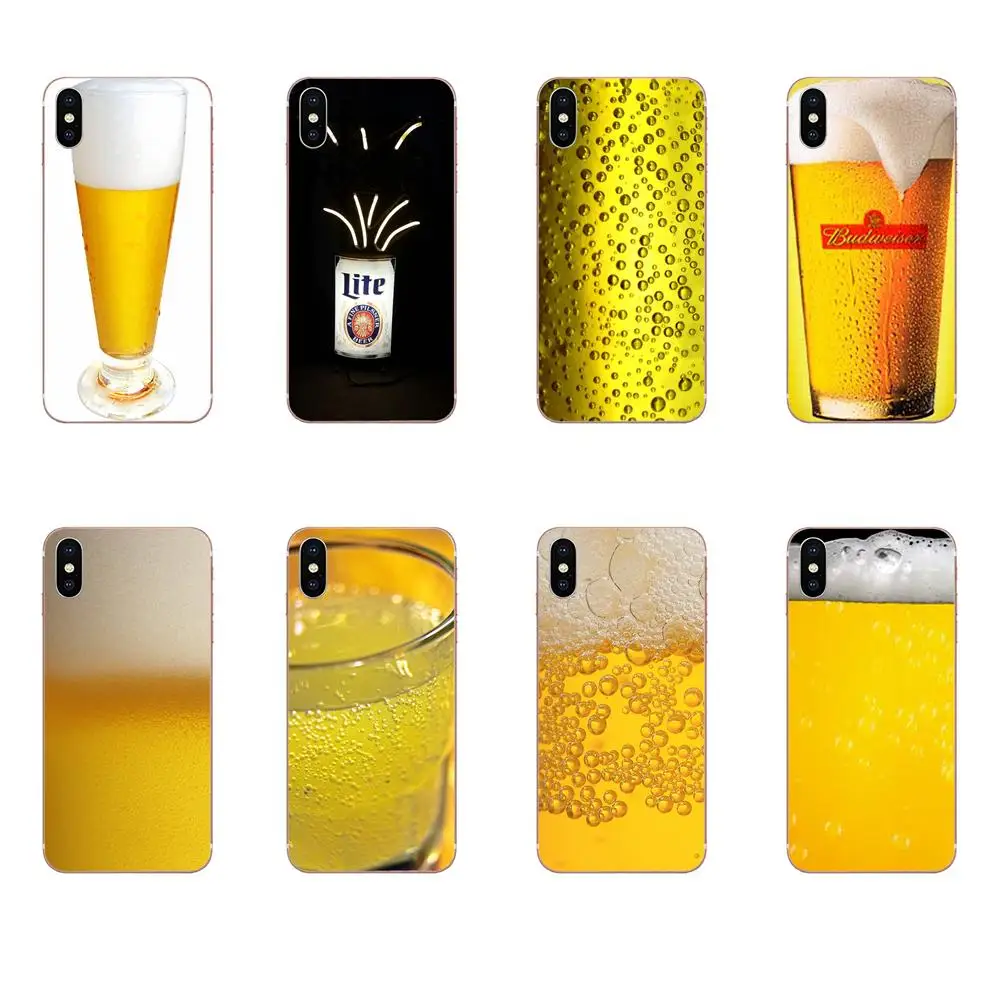 

Bling Glitter Yellow Beer Style For Xiaomi Redmi Note 2 3 3S 4 4A 4X 5 5A 6 6A Pro Plus Top Detailed Popular Case