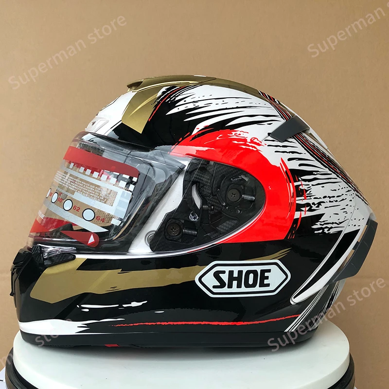 Мотоциклетный шлем на все лицо X14 93 Marquez Motegi2 гоночный для мотобайка езды