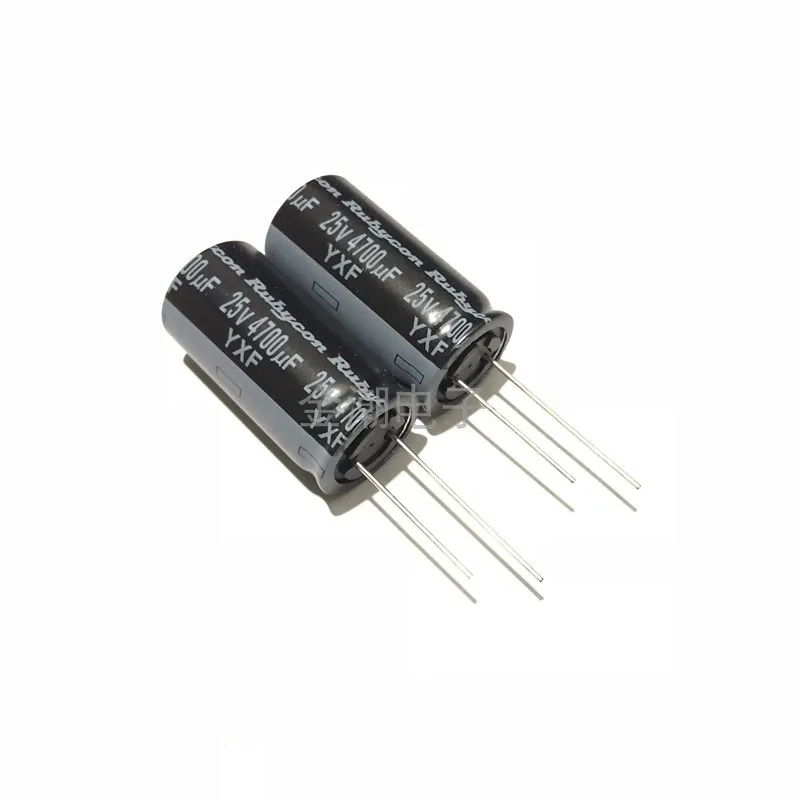 Pces Rubycon 18x35.5mm Capacitor Eletrolítico 4700uf 25v 47000uf - Alta Frequência Baixa Resistência Longa Vida 10 Yxf 25v4700uf - Image 4