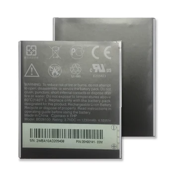 

For HTC Desire HD G10 A9191 T8788 7 Surround A9192 T9192 Inspire 4G MyTouch HD Mobile Phone Battery BD26100 1230mAh