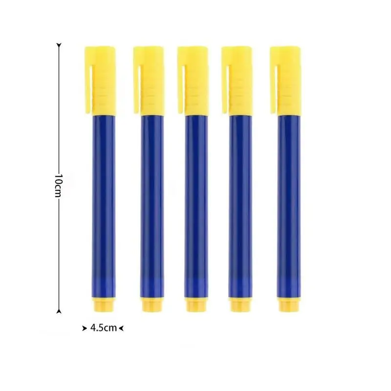 5pcs/bag Watermark Money Checker Pen Cash Handling Counterfeit Note Pens Banknote Tester Pen