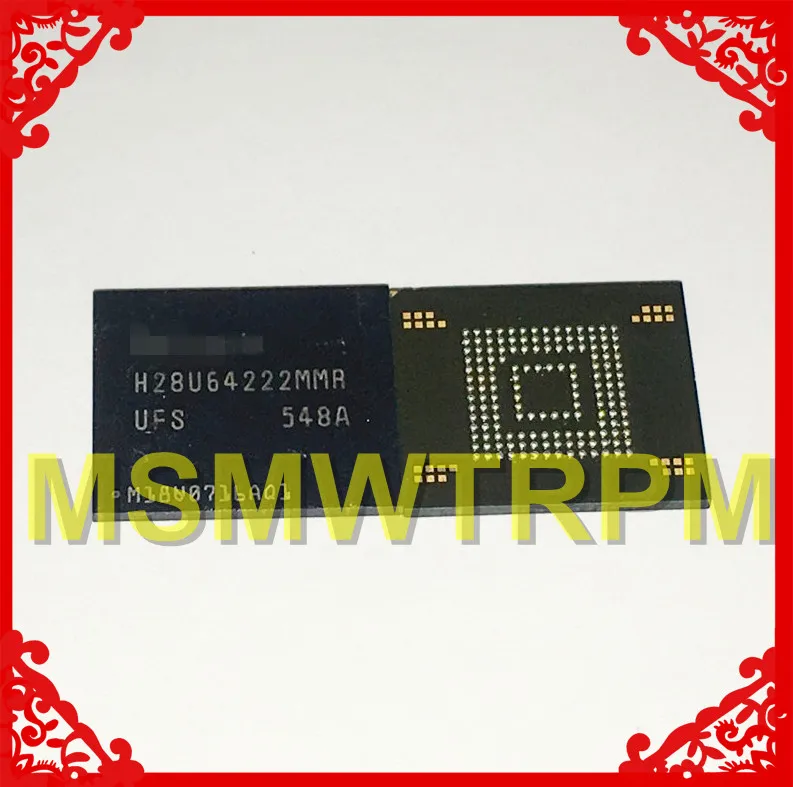  H28U64222MMR BGA153Ball UFS 32GB Mobilephone Memory New original and Second-hand Soldered Balls Tes
