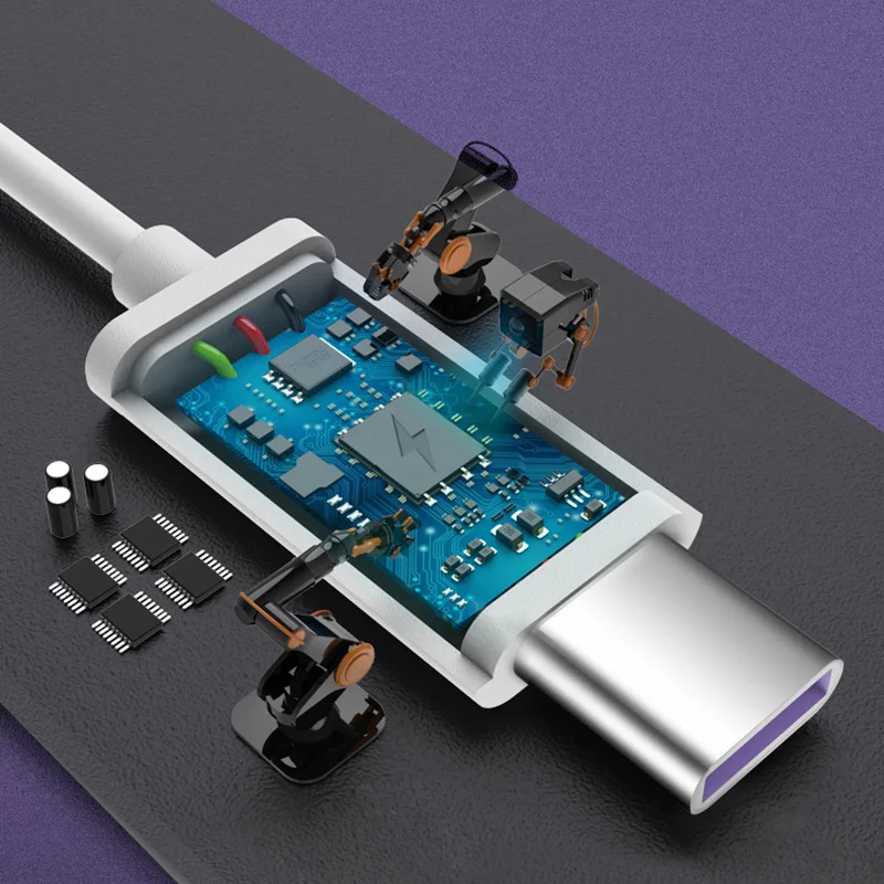 Cafele Typle C USB кабель 5A супер Зарядка для samsung huawei Xiaomi Мобильный телефон Andriod type-C быстрое зарядное устройство провод Usb кабель для передачи данных