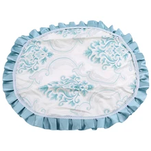 Диаметр 48 см бытовая электрическая Пылезащитная Крышка для вентилятора полиэфирная печать Пылезащитная крышка моющаяся круглая напольная Пылезащитная Крышка для вентилятора домашний декор