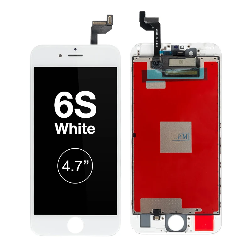 1 шт. 6 plus 6s plus ЖК-дисплей для iPhone 6 6g 6s 7 7g Дисплей AAA сенсорный экран Replalcement кодирующий преобразователь сенсорного экрана в сборе - Цвет: 6S White