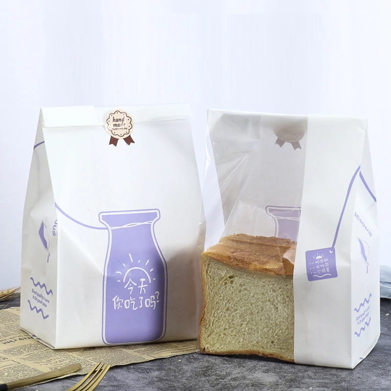 Custom Bread Bags  Bakery Bags  Plastic Bags for Baked Goods