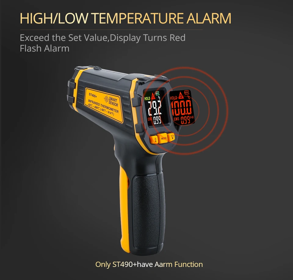 Smart Hygrometer, Thermocouple Meter, Digital Pyrometer