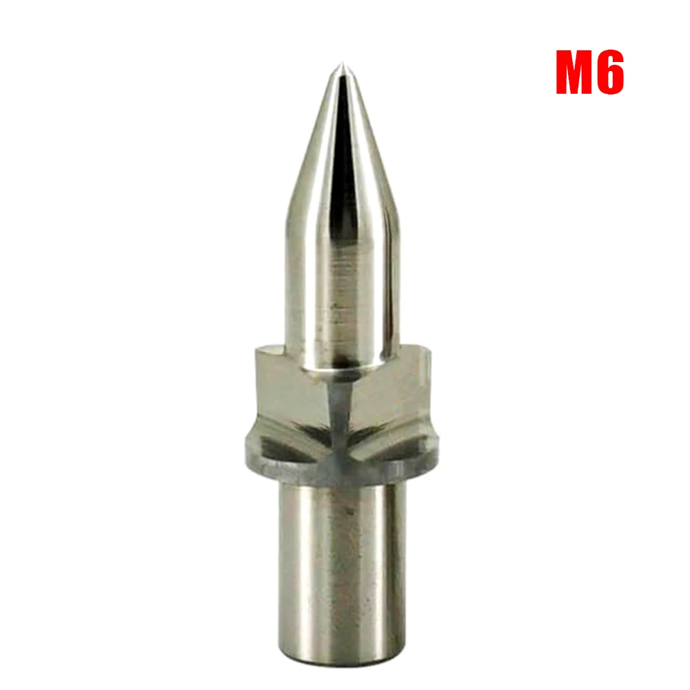 M6 Flat type Термическое трение горячего расплава короткие сверла M3 M4 M5 m6 m8 m10 m12 M14 Круглый/плоский тип TN99 - Цвет: M6 Flat type