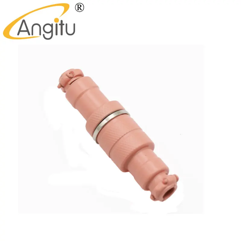 Angitu Colored GX16 Aviator 4-Pin Aviation Socket Plug Set - Male and Female Connectors in White, Black, Blue, Purple Description Image.This Product Can Be Found With The Tag Names Aviation socket, Computer Cables Connecting, Computer Peripherals, PC Hardware Cables Adapters