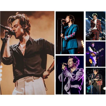 

Full square round 5D DIY diamond embroidery Harry style 3D diamond painting singer set cross stitch mosaic decoration gift Hot