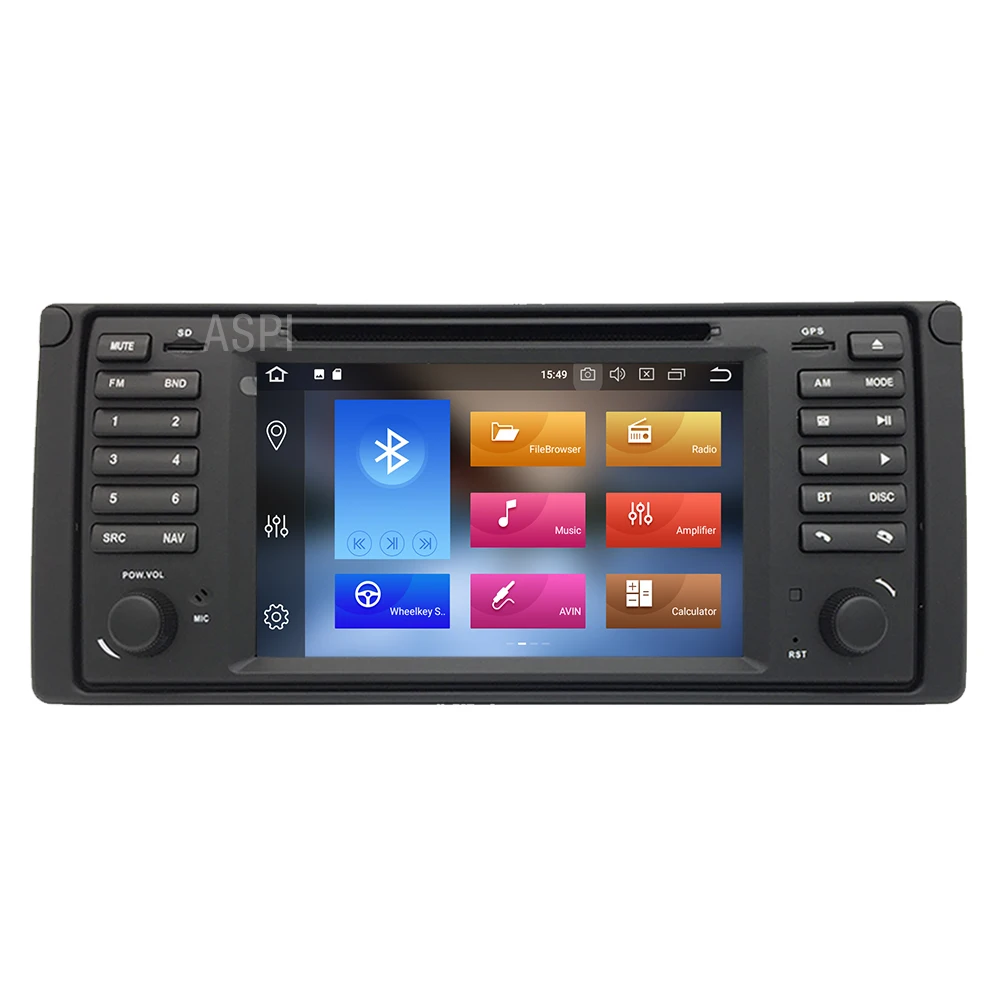 Автомобильный DVD плеер для BMW E38 E39 Android 10 8 ядер 4 Гб ОЗУ 64 ПЗУ GPS навигация стерео IPS