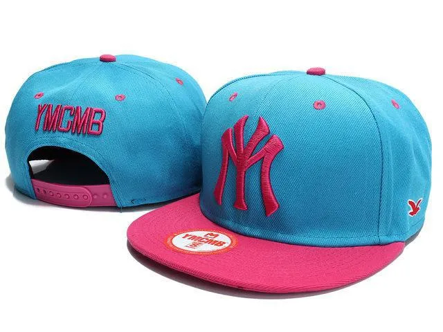 YMCMB Snapback шляпы высокого качества модные дизайнерские женские мужские Регулируемые оснастки кепки и шляпы ny дешевые спортивные бейсболки