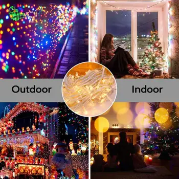 

100LED 12m USB Remote Control String Light Fairy Decorative Lamp for Party Xmas High Brightness and Low Consumption