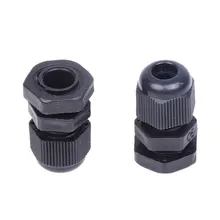 Новые 30 шт. PG07 3 мм до 6,5 мм Диаметр Кабельные сальники пластиковые крепежи