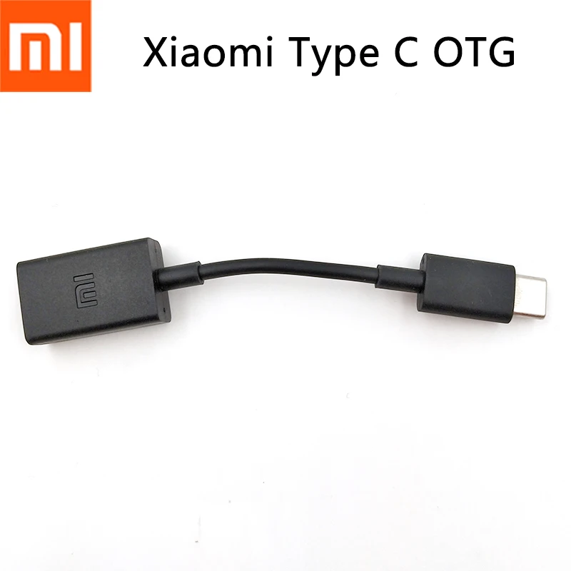 original xiaomi usb c type c otg cable adapter support mouse keyboard u disk pen drive for mi note 10 lite cc9 9t pro poco f1 f2